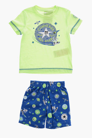ALL STAR CHUCK TAYLOR Printed T-Shirt and Shorts Set