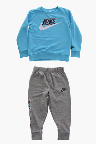 Crew-neck Sweatshirt and Joggers Set