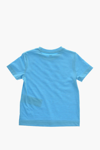Fleeced-Cotton Shorts and Crew-Neck T-shirt Set