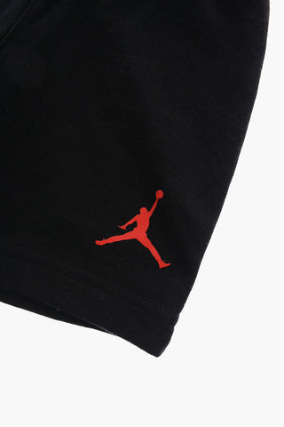 AIR JORDAN Set T-Shirt e Shorts con Logo Stampato