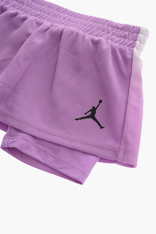 AIR JORDAN T-Shirt and Culotte Set With Printed Logo