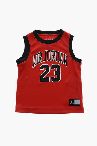 AIR JORDAN Drawstring Waist Shorts and 23 Tank Top HBR/DNA Set