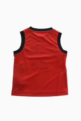 AIR JORDAN Drawstring Waist Shorts and 23 Tank Top HBR/DNA Set