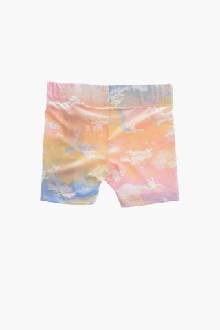 ALL STAR CHUCK TAYLOR Set T-shirt con Logo in Rilievo e Shorts Effetto Tie Dye