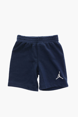 AIR JORDAN Drawstring Waist Shorts and Crew-Neck T-shirt Set