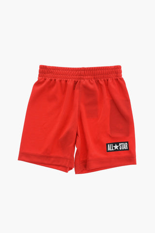 ALL STAR CHUCK TAYLOR All-Over Logo Print T-Shirt and Shorts Set