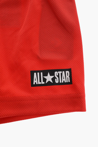 ALL STAR CHUCK TAYLOR All-Over Logo Print T-Shirt and Shorts Set