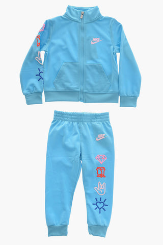 Solid Color SWOOSH Sweatshirt and Joggers Set