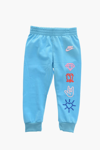 Solid Color SWOOSH Sweatshirt and Joggers Set