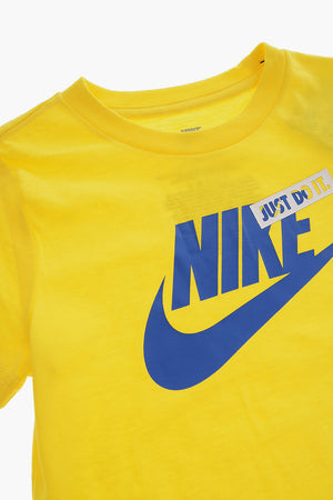 Set T-Shirt und Shorts aus angerauter Baumwolle