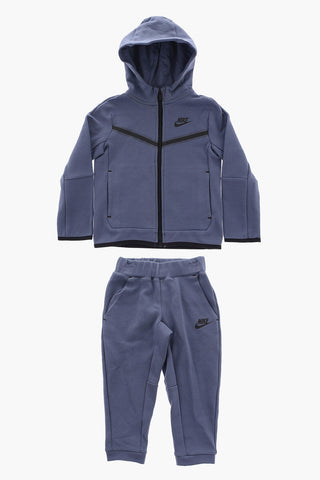 Set Felpa e Joggers in Tinta Unita