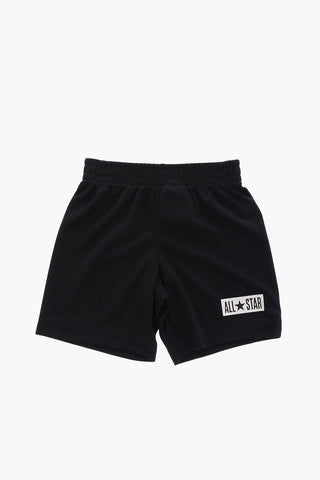 ALL STAR CHUCK TAYLOR T-shirt con Logo All-Over e Shorts Mesh