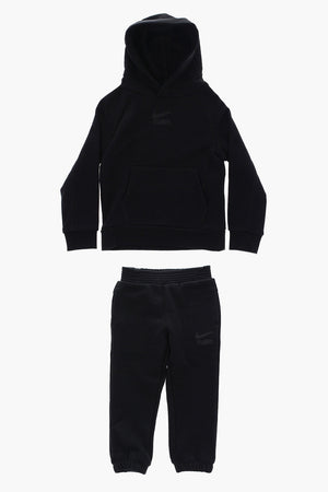 Set Kapuzenpullover mit aufgesetzter Tasche und Joggers