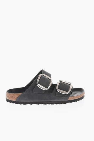 Leather ARIZONA Sandals with Double Buckle