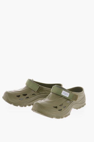 Rubber Sandals with Cut-Out Details