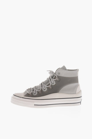 ALL STAR CHUCK TAYLOR Cotton and Plastic 70 UTILITY High-Top Sneakers with Braided Laces