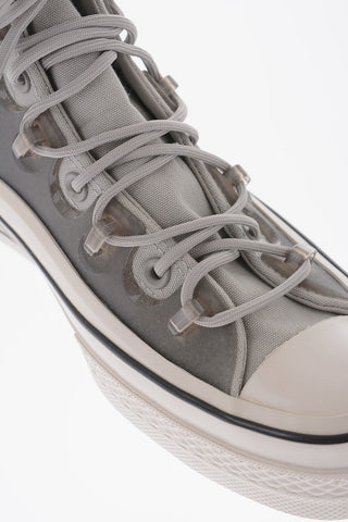 ALL STAR CHUCK TAYLOR Cotton and Plastic 70 UTILITY High-Top Sneakers with Braided Laces