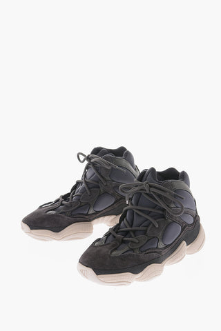 YEEZY Suede 500 High-Top Sneakers with Padded Details