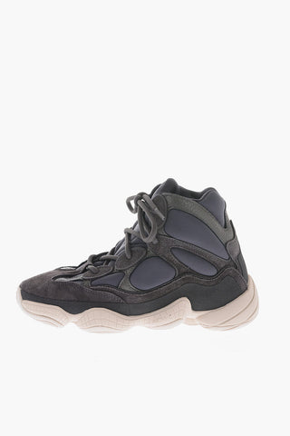 YEEZY Suede 500 High-Top Sneakers with Padded Details