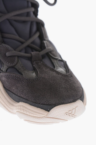 YEEZY Suede 500 High-Top Sneakers with Padded Details