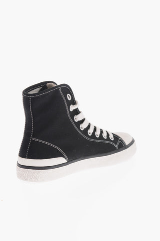 Canvas BENKEEN High-Top Sneakers with Contrasting Details