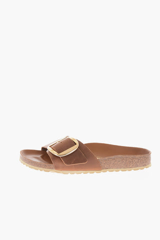 Sandali MADRID In Pelle con Fibbia Dorata
