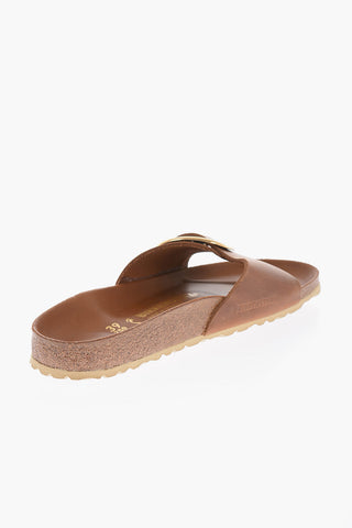 Sandali MADRID In Pelle con Fibbia Dorata