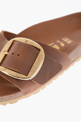 Sandali MADRID In Pelle con Fibbia Dorata