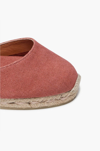 Lace-Up CARINA Wedge Sandals with Raffia sole 7,5cm