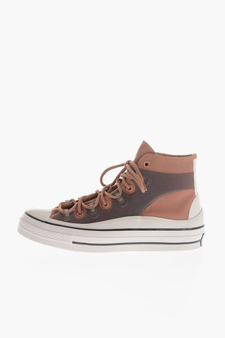 ALL STAR CHUCK TAYLOR Cotton and Plastic 70 UTILITY High-Top Sneakers with Braided Laces