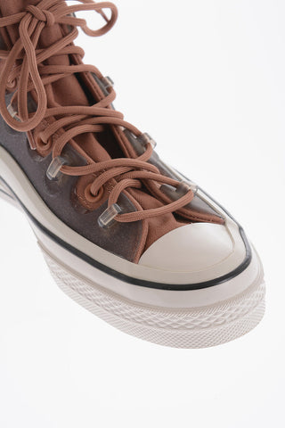 ALL STAR CHUCK TAYLOR Cotton and Plastic 70 UTILITY High-Top Sneakers with Braided Laces