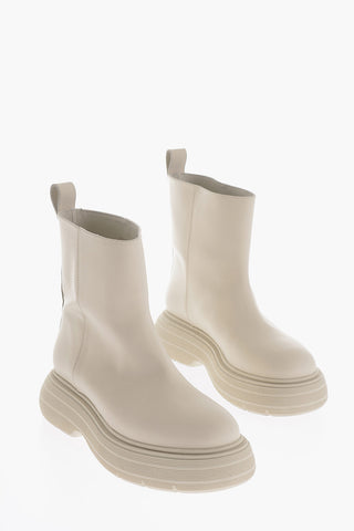 GIA COUTURE Stivaletti MARTEE in Pelle con Suola Chunky