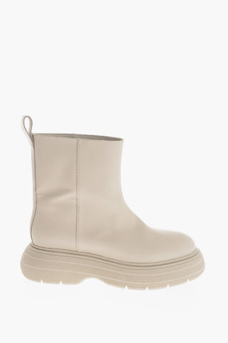 GIA COUTURE Stivaletti MARTEE in Pelle con Suola Chunky