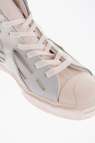 FENG CHEN WANG Sneakers Alte in Pelle con Dettagli Cut-Out