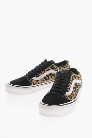 Animal OLD SKOOL 36 Low-Top Sneakers with Suede Details