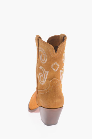 Texani PERLA 60 in Suede con Ricami 8cm
