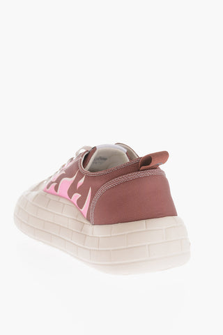 Canvas NYU HYBRID Low Top Sneakers with Platform 5cm