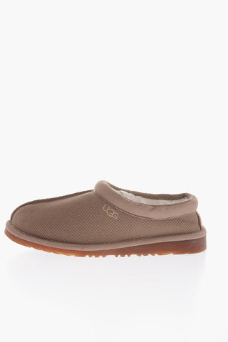 Fabric TASMAN Sandals with Faux Fur inner