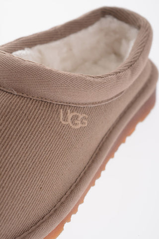 Fabric TASMAN Sandals with Faux Fur inner