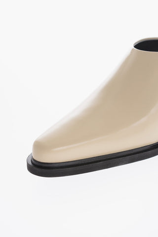 Mules D-WESTERN in Pelle Lucida 5.5cm