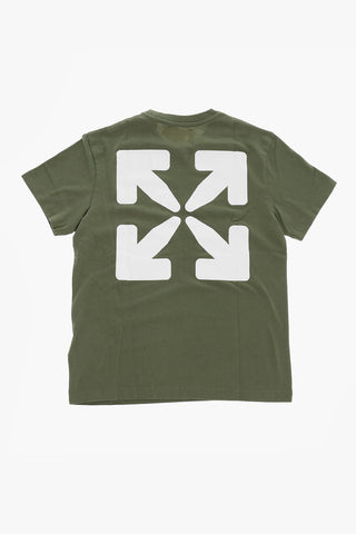 Crew-neck OFF FLOWER T-Shirt