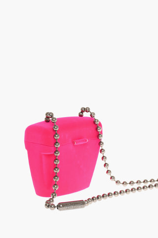 Borsa a Tracolla Rigida in Velour 