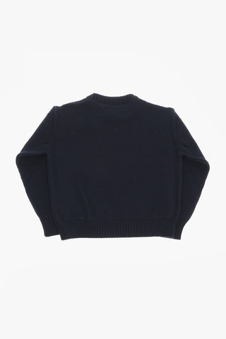 Virgin Wool Crew-neck Sweater