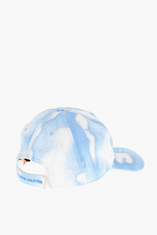 Gradient Effect Cap with Embroidered Logo