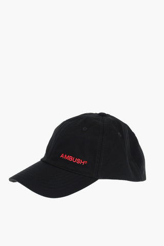 Cappello Baseball in Tinta Unita con Logo Ricamato