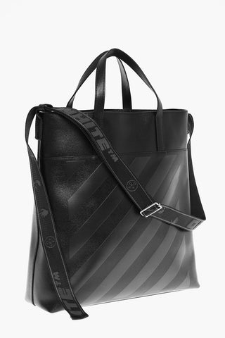 Borsa Tote 3D DIAG SAFF in Pelle