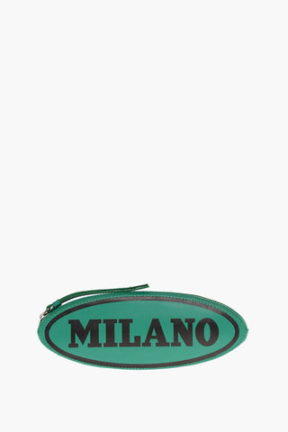 MISSONI Clutch in Pelle con Stampa a Contrasto