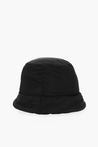 Padded Bucket Hat with Embroidered Logo