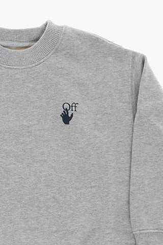 Back Printed Crew-neck Sweatshirt