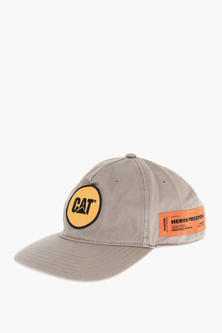 CATERPILLAR Cappello Baseball in Tinta Unita con Patch a Contrasto